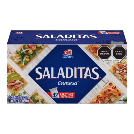 SALADITAS 504GR GAMESA