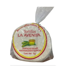 TORTILLA DE MAIZ 1KG. LA AVENIDA