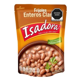 FRIJOL ENTERO CLAROS 454GR.ISADORA