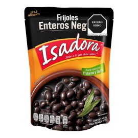 FRIJOL ENTERO NEGRO 454GR.ISADORA