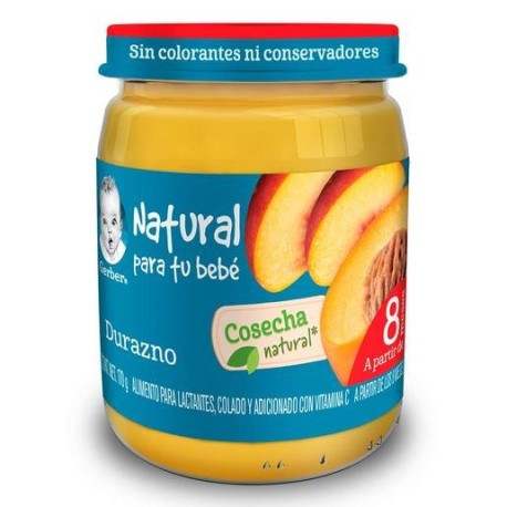 GERBER 3ET.DURAZNO 170GR.