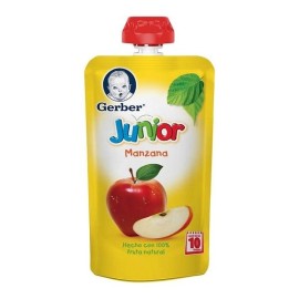 GERBER JUNIOR MANZANA 110GR SOBRE