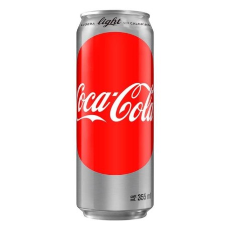 COCA COLA LIGHT 355ML.LATA