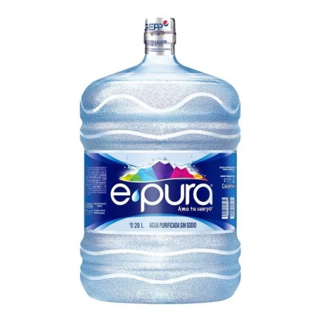 AGUA EPURA 20LT GARRAFON