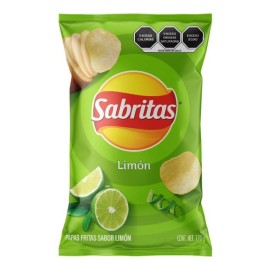 PAPA SABRITAS LIMON 170GR.