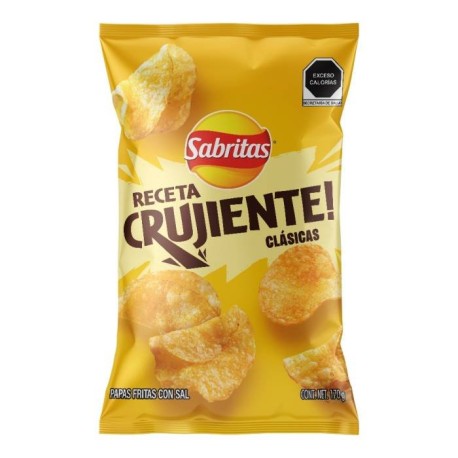 SABRITAS CRUJIENTE ORIGINAL 170GR.