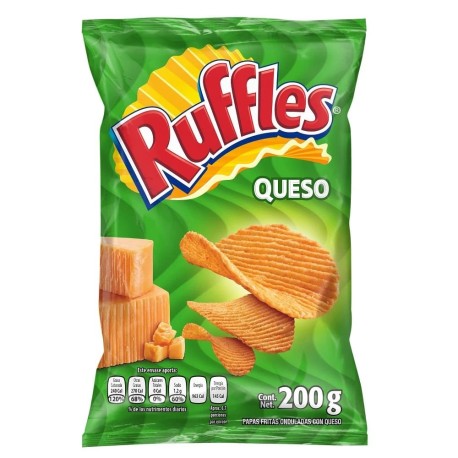 RUFFLES QUESO 200GR