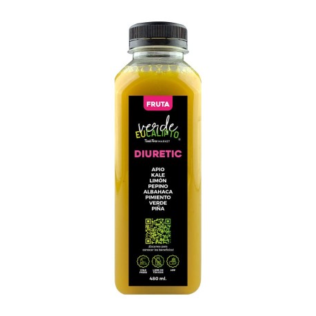 (CNG)JUGO DIURETIC FRUTA 480ML.VERDE EUCALIPTO