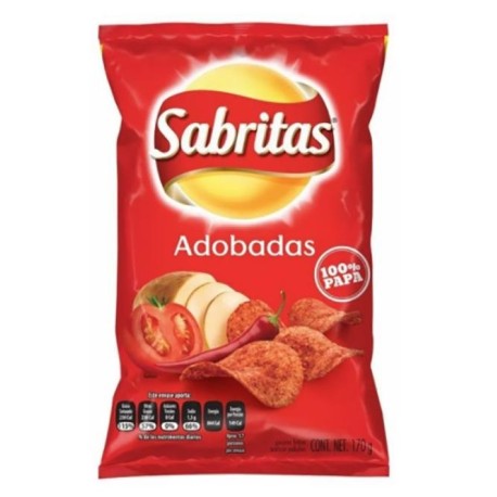 PAPA SABRITAS ADOBADAS 170GR.