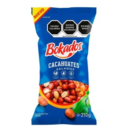 CACAHUATE SALADO 210GR.BOKA2